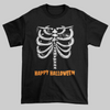 Skeleton Ribs - Happy Halloween - Jay's Custom Prints