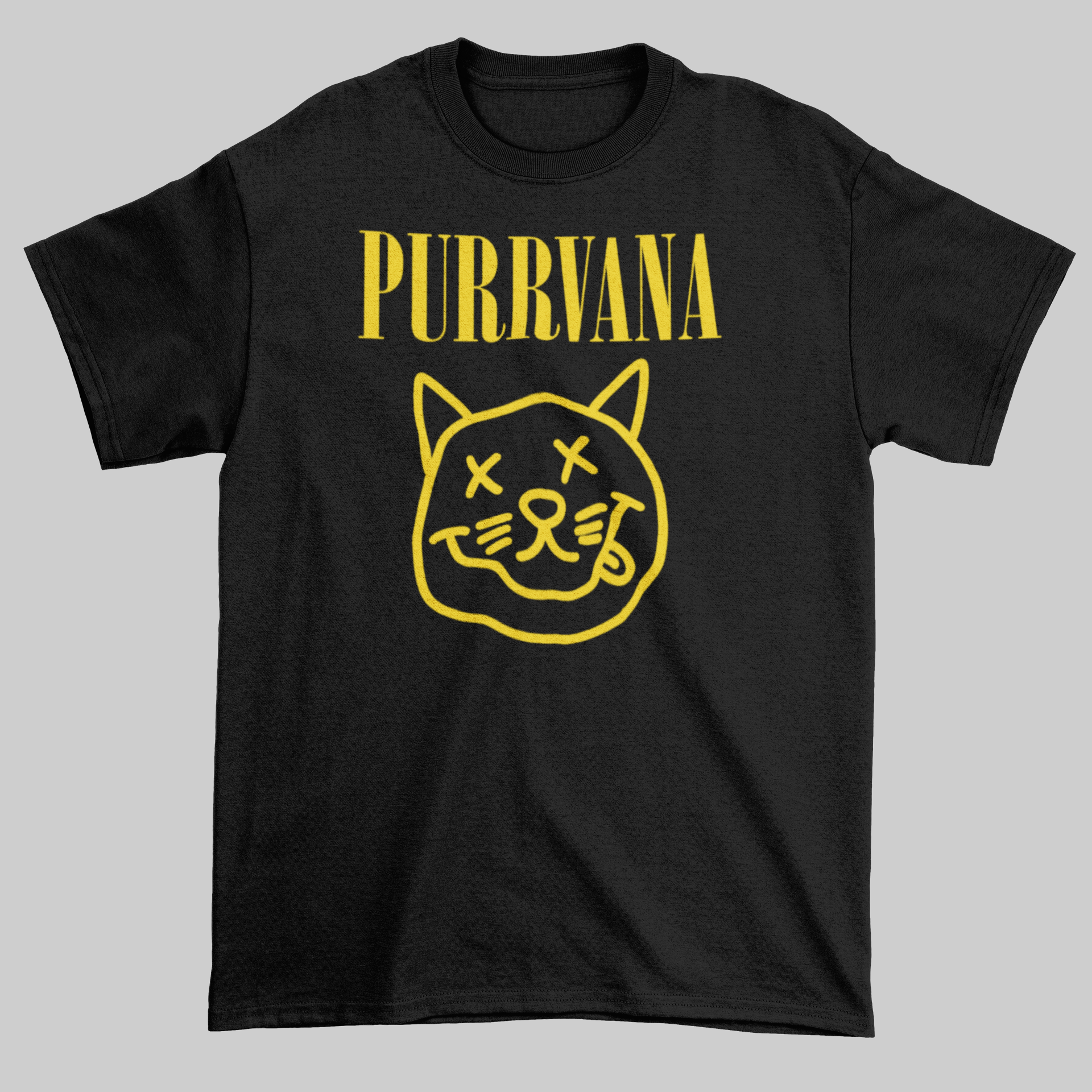 Purrvana - Jay's Custom Prints