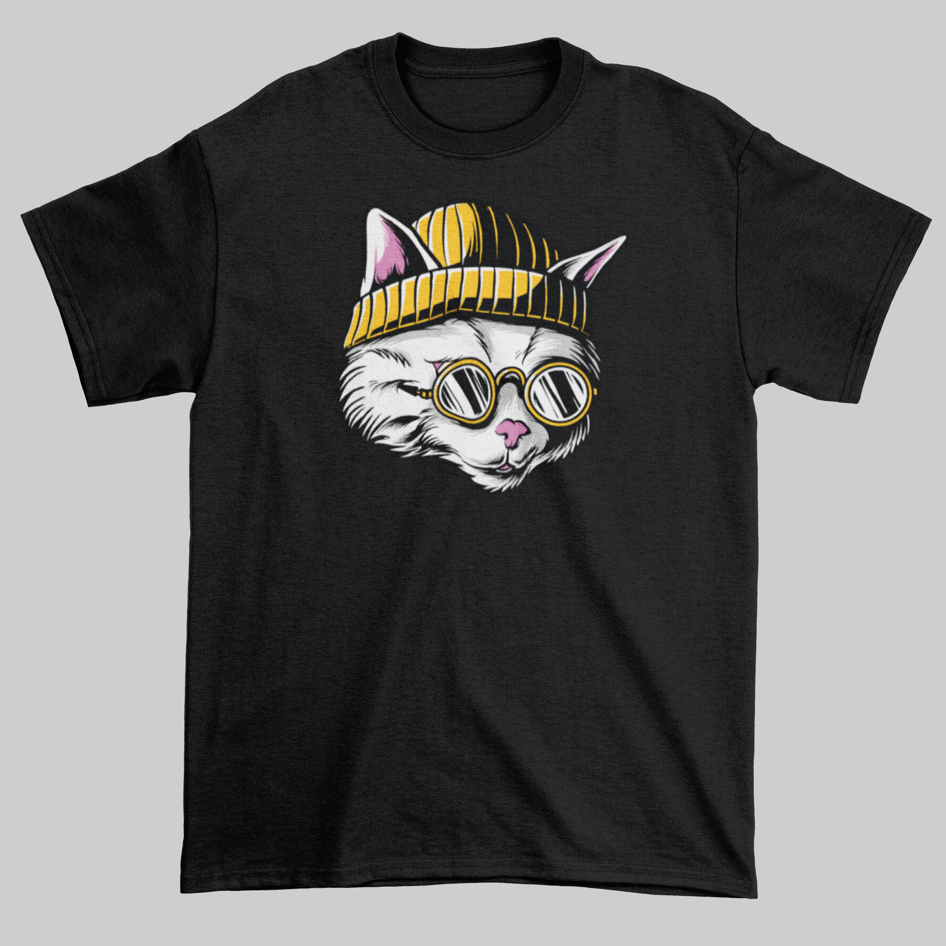 Hipster Cat - Jay's Custom Prints